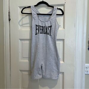 Everlast Gray Athletic Onesie